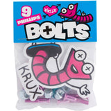 Krux Krome Phillips Skateboard Truck Bolts - Pink 1''