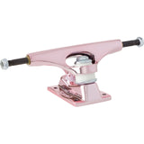 Krux K5 Krome Hint of Rose DLK Skateboard Trucks - Gold 8.25"