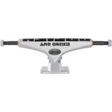 Krux K5 Grind Out Racism DLK Skateboard Trucks - Silver 8''