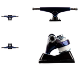 Krux Krome Chameleon 2 Skateboard Trucks - Blue 8''