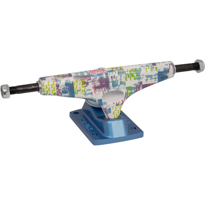 Krux Nora Pattern Skateboard Trucks - Multi 8''