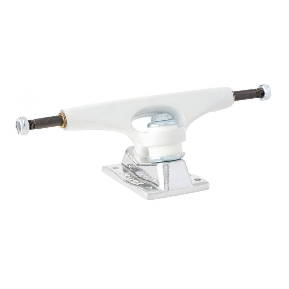 Krux Enzo Cautela K5 DLK Pro Skateboard Trucks - White/Silver 8.25"
