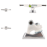 Krux Enzo Cautela K5 DLK Pro Skateboard Trucks - White/Silver 8"