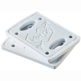 Krux Skateboard Riser Pads White - 1/4'