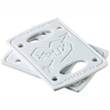 Krux 1/8'' Skateboard Riser Pads - White