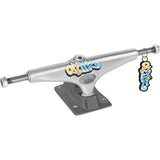 Krux K5 Chaz Ortiz DLK Skateboard Trucks - Silver 8''