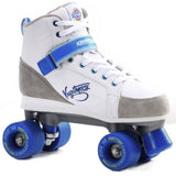 Kryptonics Blitz Quad Roller Skates - White/Blue