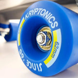 Kryptonics Blitz Quad Roller Skates - White/Blue