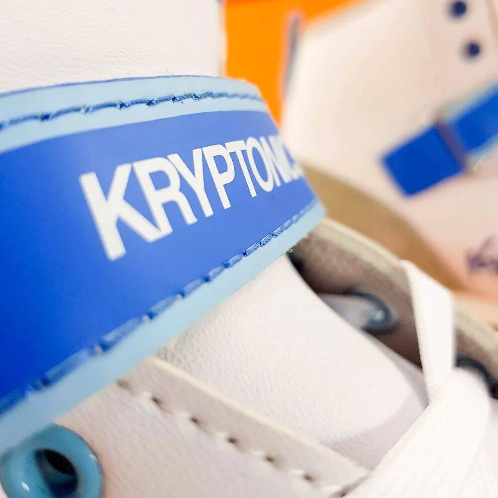 Kryptonics Blitz Quad Roller Skates - White/Blue