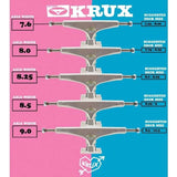 Krux K5 Skateboard Trucks - Polished 8.5''