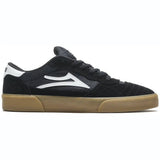 Lakai Cambridge Skate Shoes - Black/Gum Suede UK 10