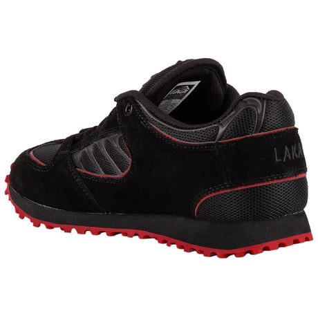 Lakai Carroll x Thrasher x Vibram Skate Shoes - Black/Red Suede
