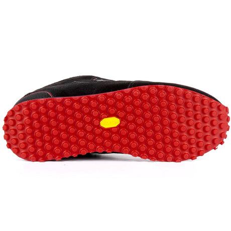 Lakai Carroll x Thrasher x Vibram Skate Shoes - Black/Red Suede