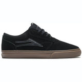 Lakai Griffin Skate Shoes - Black/Gum Suede