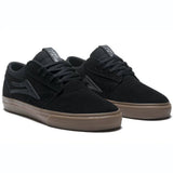 Lakai Griffin Skate Shoes - Black/Gum Suede
