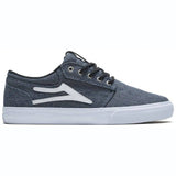 Lakai Griffin Textile Skate Shoes - Black Two Tone Textile