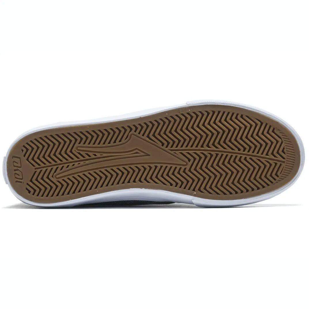 Lakai Griffin Textile Skate Shoes - Black Two Tone Textile