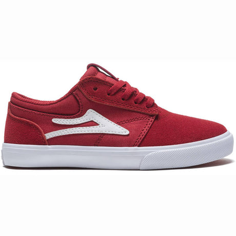 Lakai Griffin Kids Skate Shoes - Flame Suede UK 3