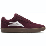 Lakai Manchester XLK Skate Shoes - Burgundy Suede