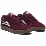 Lakai Manchester XLK Skate Shoes - Burgundy Suede