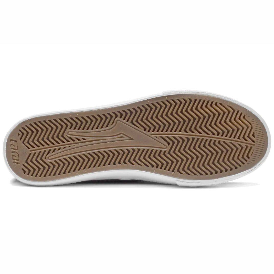 Lakai Oxford Skate Shoes - Black Canvas