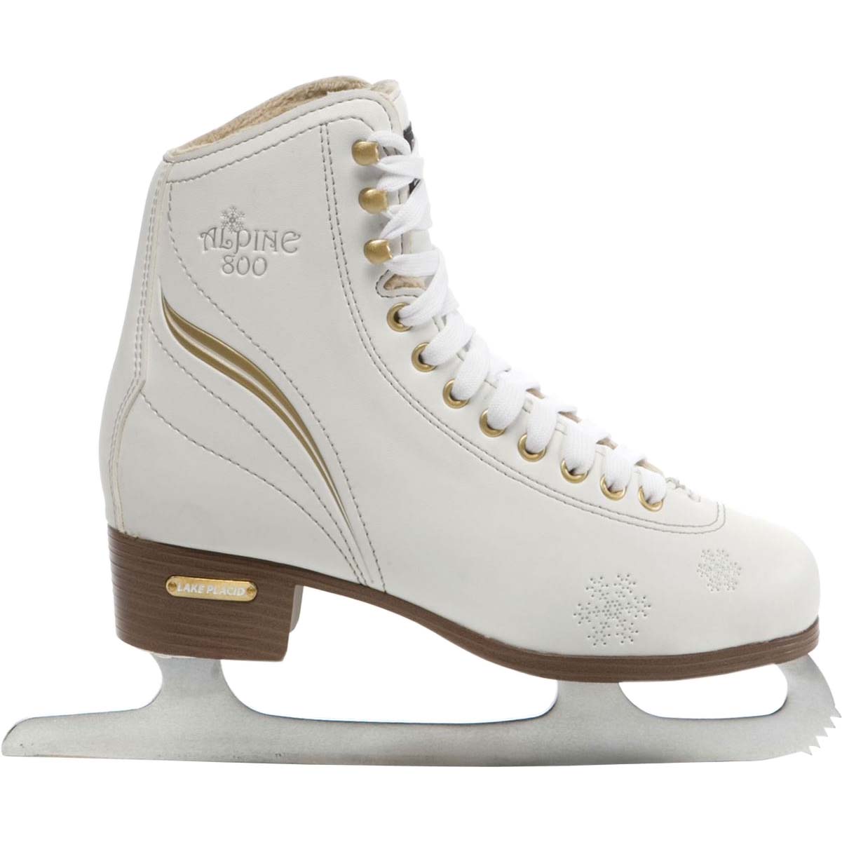 Lake Placid Alpine 800 Figure Ice Skates - White