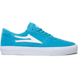 Lakai Manchester Skate Shoes - Cyan Suede