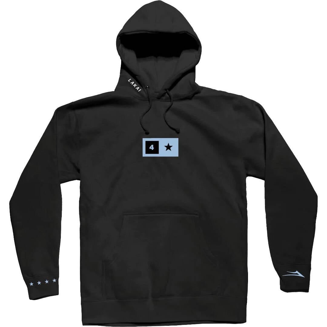 Lakai Bar Logo Hoodie - Black