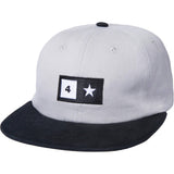 Lakai Bar Logo Polo Cap - Grey/Black