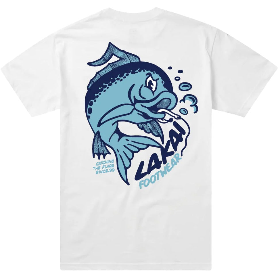 Lakai Catching the Flare T Shirt - White