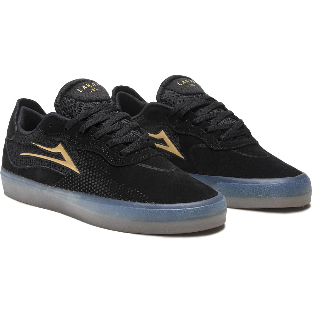 Lakai Essex Skate Shoes - Black/Gold