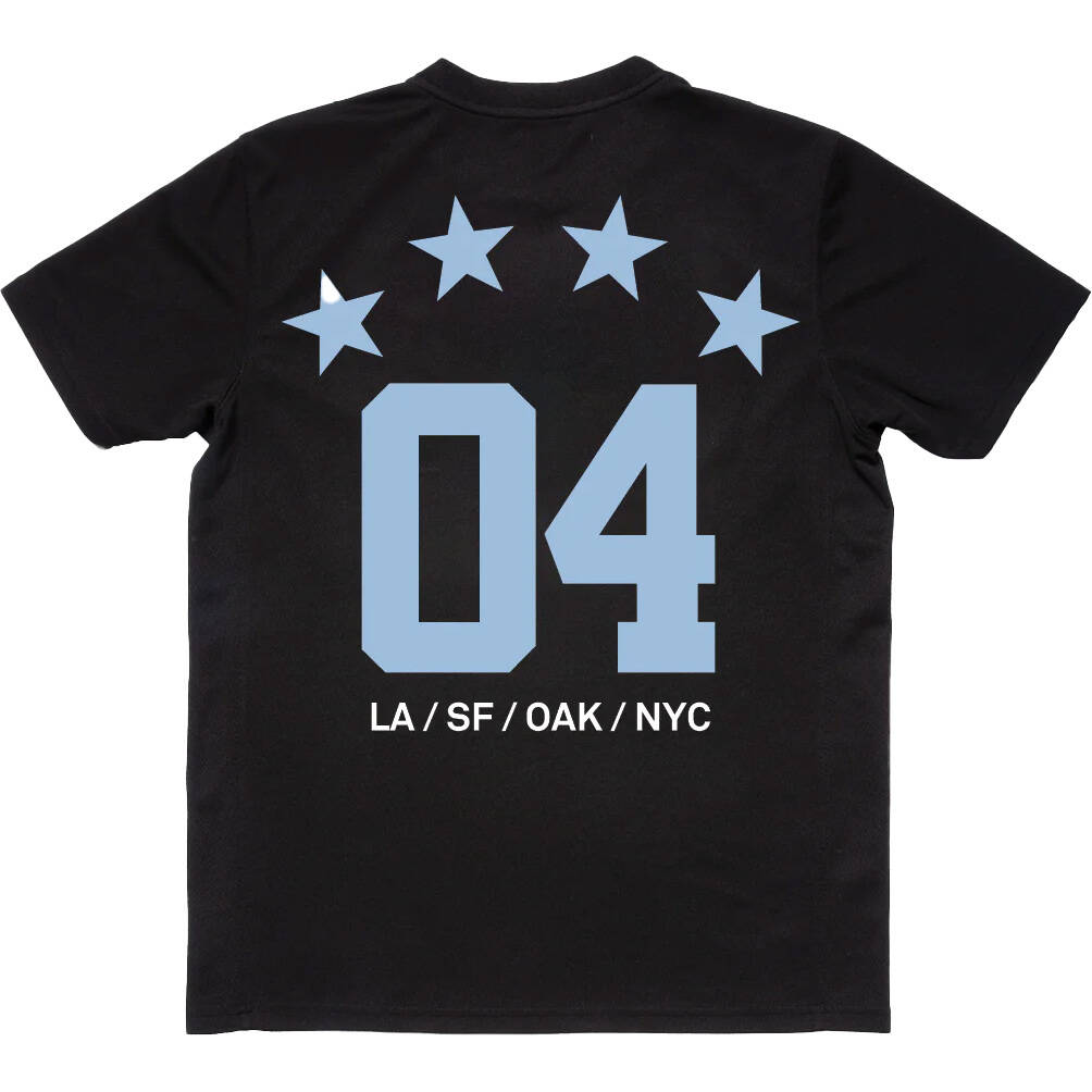 Lakai Fourstar Tour Jersey T Shirt - Black