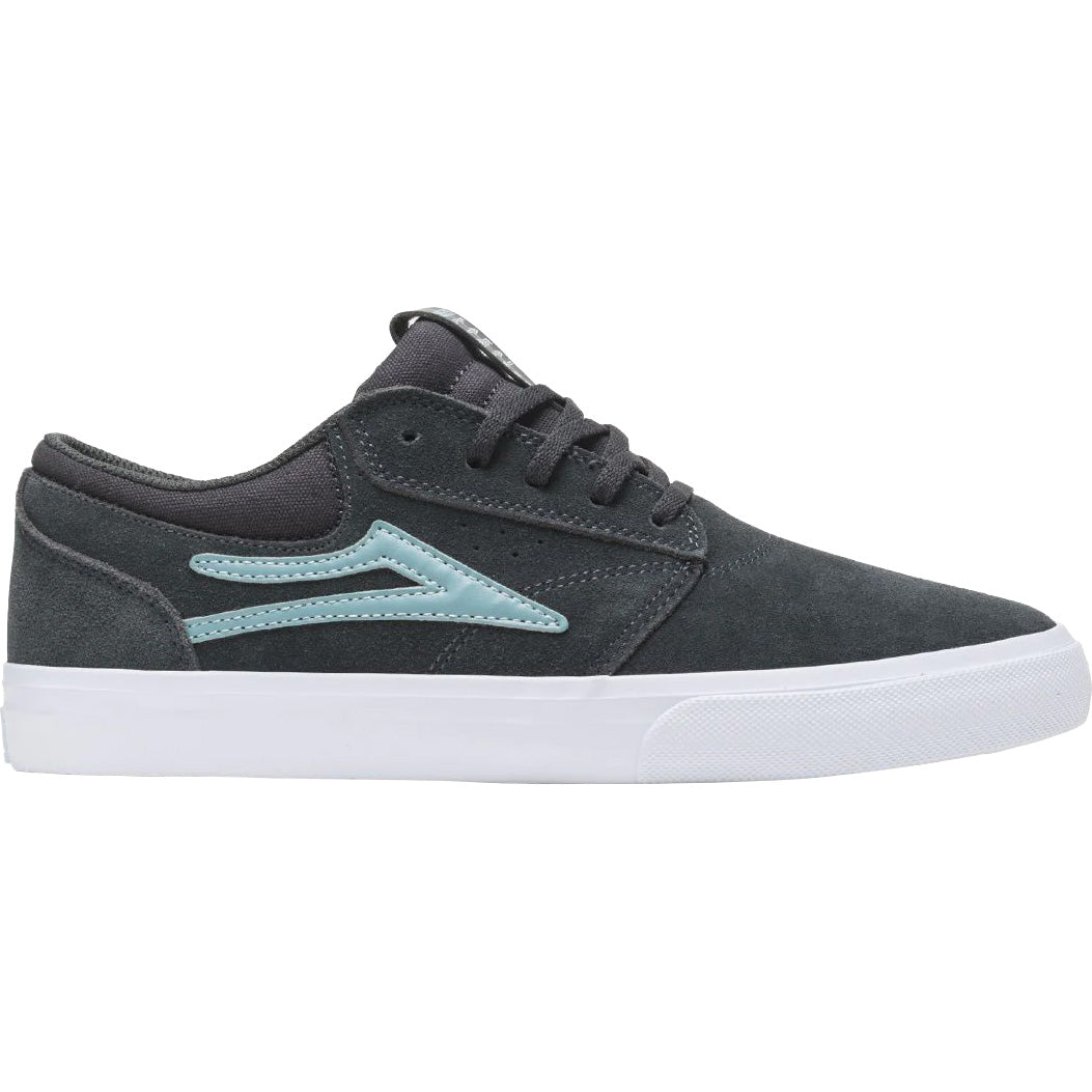 Lakai Griffin Skate Shoes - Charcoal/Nile Suede