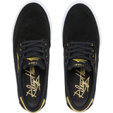 Lakai Riley 3 Skate Shoes - Black/Gold