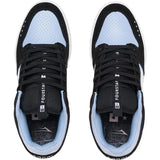 Lakai Telford Low Skate Shoes - Light Blue/Black Suede