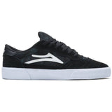Lakai Cambridge Skate Shoes - Black/Green Camo Suede