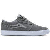 Lakai Griffin Skate Shoes - Grey Suede