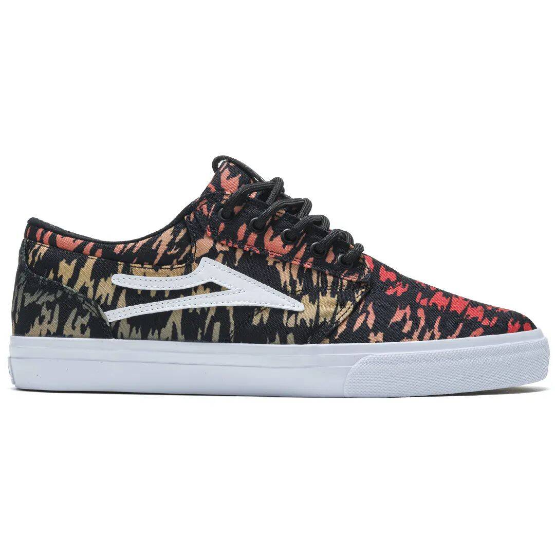 Lakai Griffin Textile Skate Shoes - Multi Print Canvas