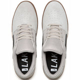 Lakai Brighton Skate Shoes - White/Gum Suede