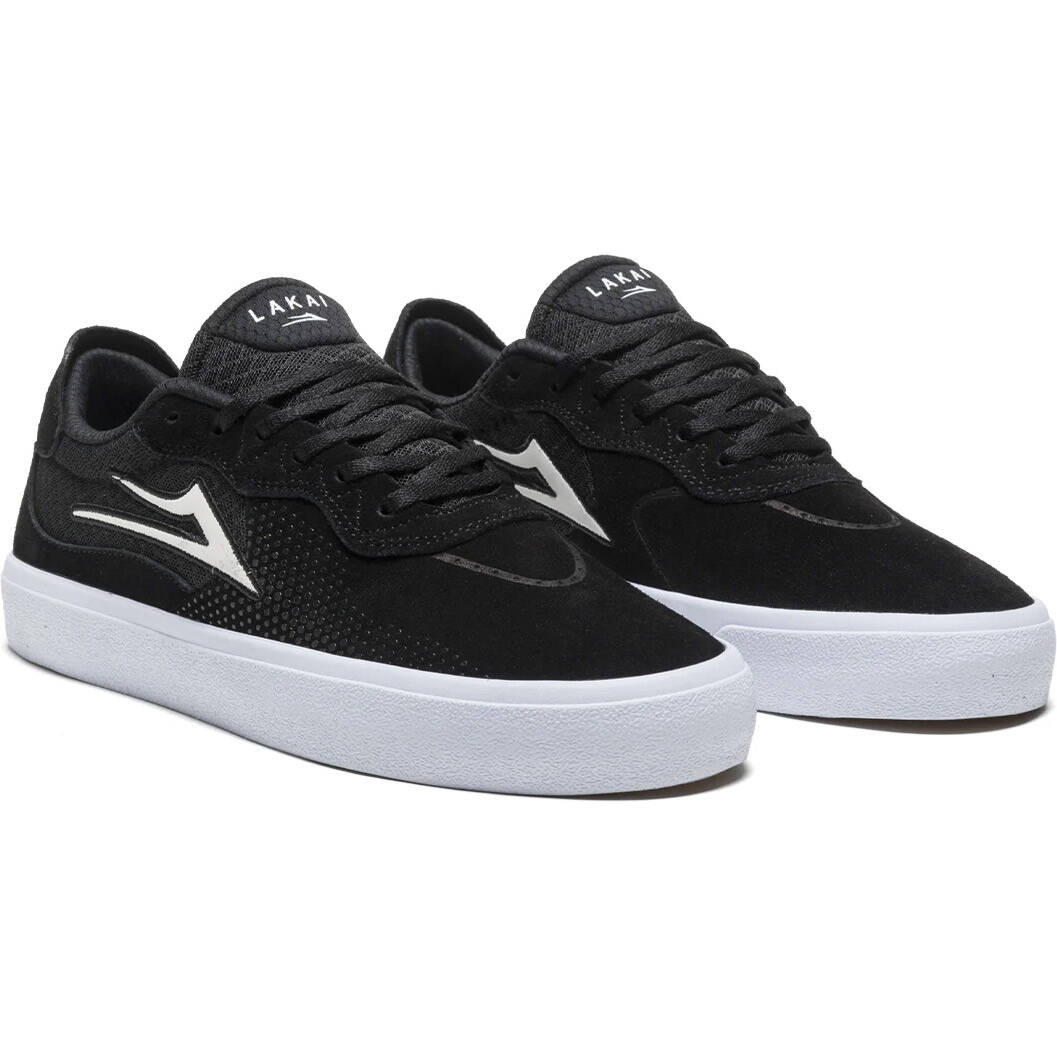 Lakai Essex Skate Shoes - Black Suede