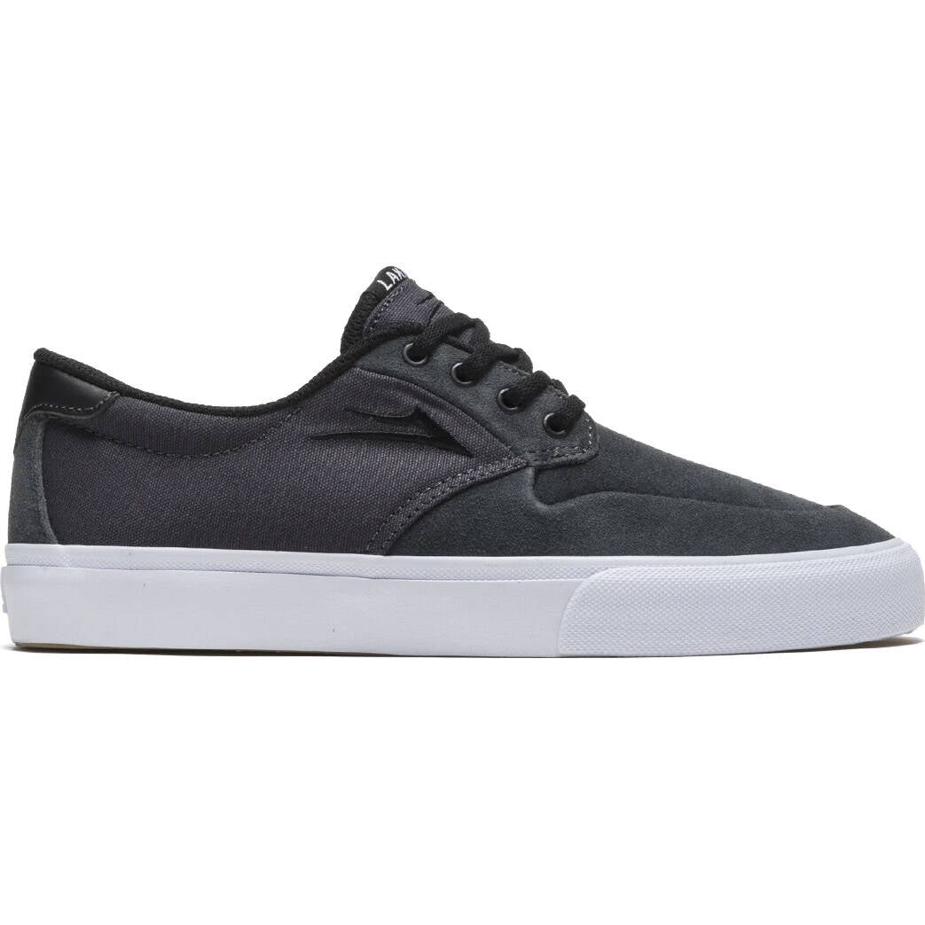 Lakai Riley 3 Skate Shoes - Charcoal Suede