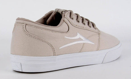Lakai Griffin Textile (Co-Bound) Skate Shoes - Cream Canvas