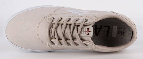 Lakai Griffin Textile (Co-Bound) Skate Shoes - Cream Canvas