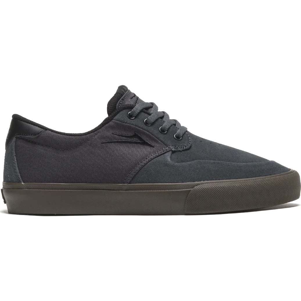 Lakai Riley 3 Skate Shoes - Charcoal/Gum Suede