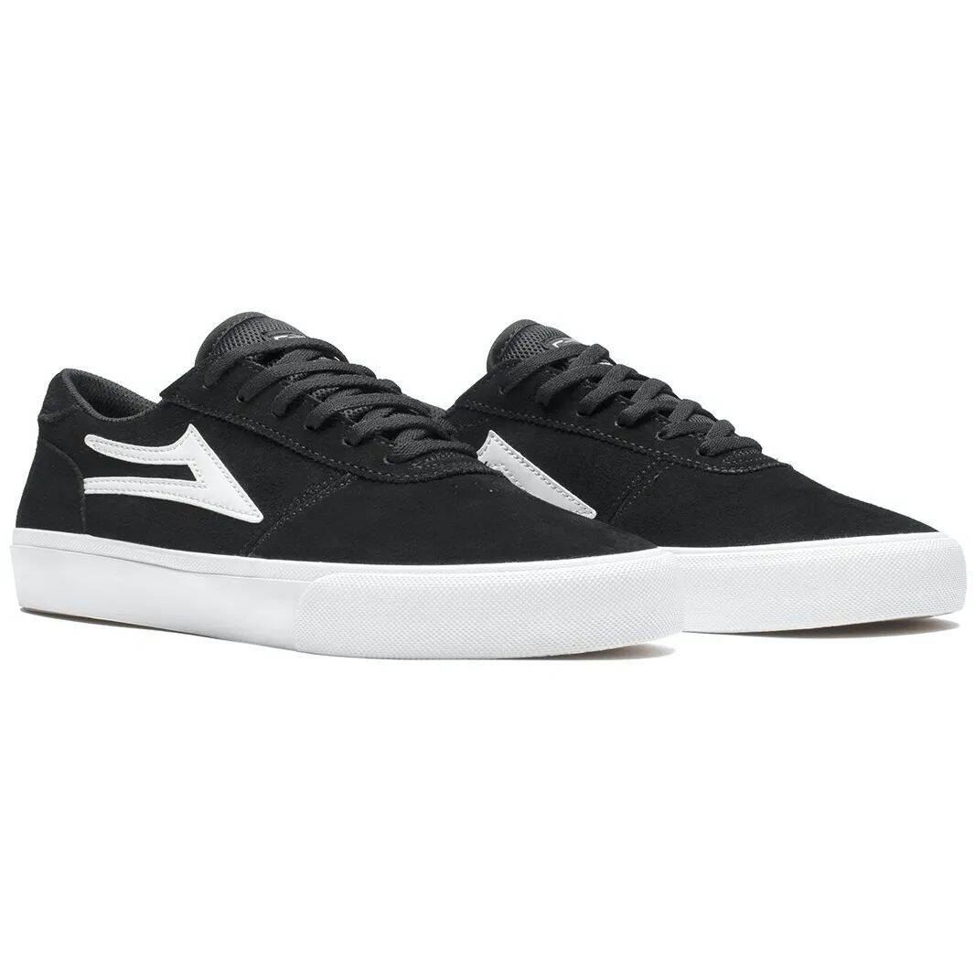 Lakai Manchester Skate Shoes - Black Suede