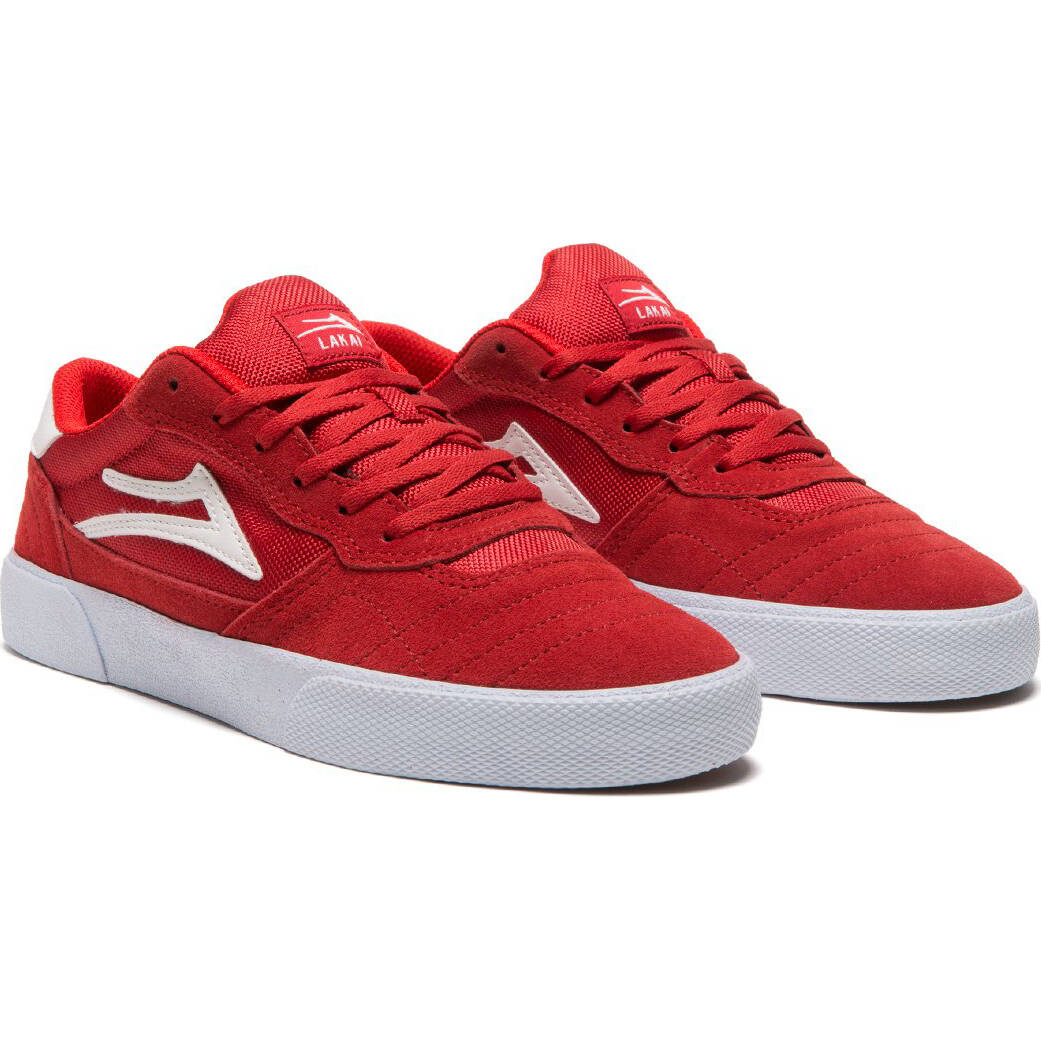 Lakai Cambridge Skate Shoes - Flame Suede
