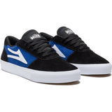 Lakai Manchester Skate Shoes - Black/Blue Suede