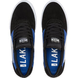 Lakai Manchester Skate Shoes - Black/Blue Suede
