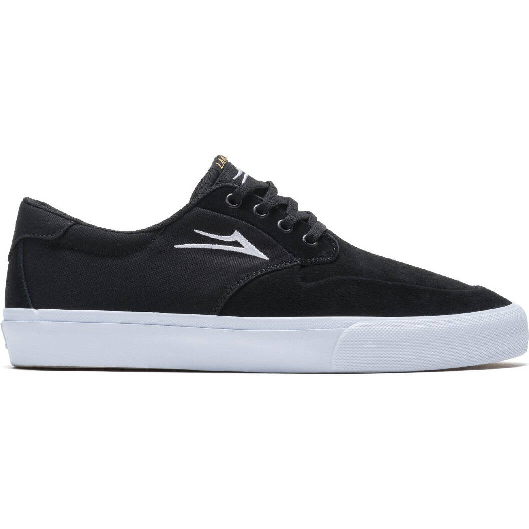 Lakai Riley 3 Skate Shoes - Black Suede