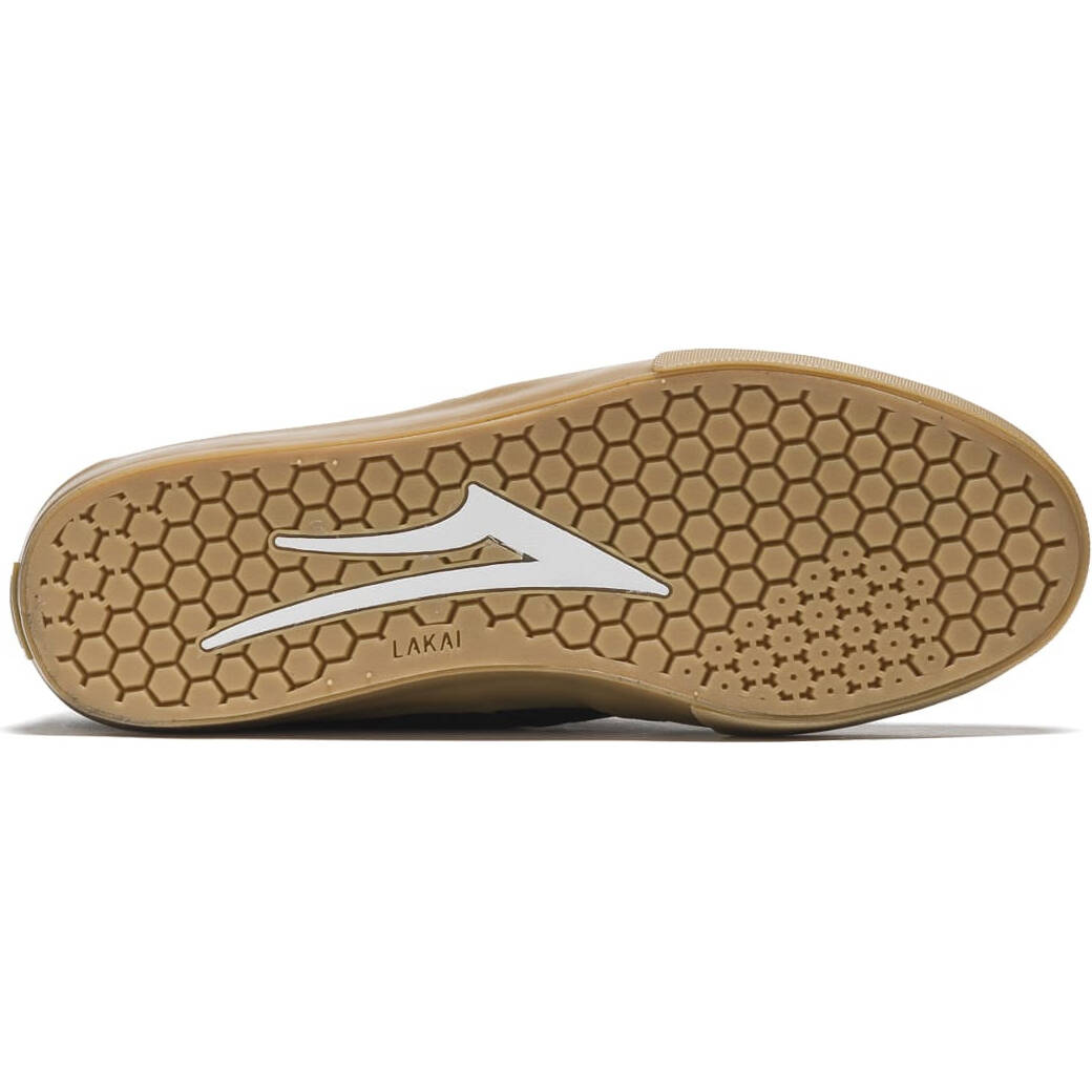 Lakai Riley 3 Skate Shoes - Navy/Gum Suede